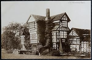 Congleton Cheshire Postcard Old Moreton Hall Real Photo LOCAL PUBLISHER