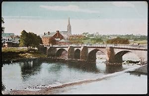 Chester Vintage Postcard Old Bridge