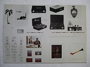 Immagine del venditore per Marcel Broodthaers Posters and Books John Gibson Gallery 1995 Exhibition invite postcard venduto da ANARTIST