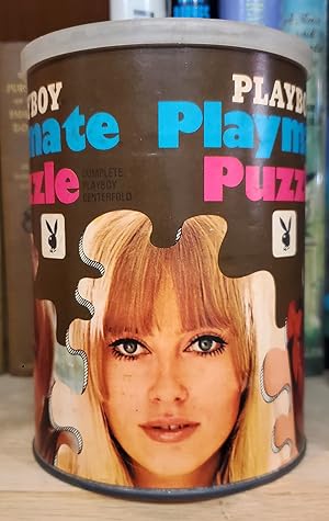 Playboy Playmate Puzzle in a Can Featuring Connie Kreski