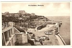 Newquay Cornwall Postcard The Harbour Ivoresque Series From Publisher DennisE.T.W. Dennis