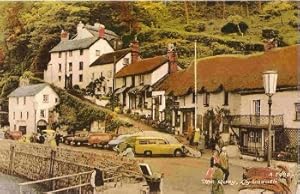 Lynmouth Postcard The Quay Vintage View