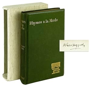 Rhymes a la Mode [H. Rider Haggard's Copy]