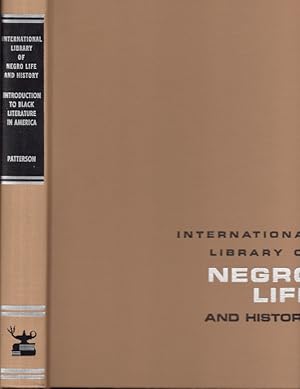 An Introduction to Black Literature in America From 1746 to the Present International Library of ...