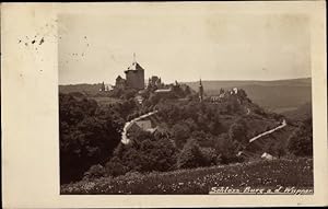 Bild des Verkufers fr Foto Ansichtskarte / Postkarte Burg an der Wupper Solingen, Schloss Burg zum Verkauf von akpool GmbH