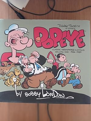 Seller image for Popeye: The Classic Newspaper Comics by Bobby London Volume 1 (1986-1989) for sale by librisaggi