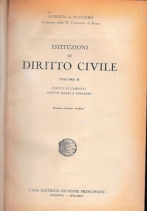 Istituzioni di Diritto Civile. Vol. 2.