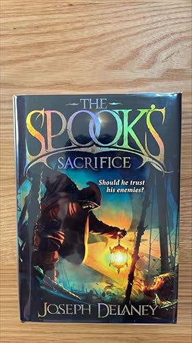 Imagen del vendedor de The Spook's Sacrifice. Signed, lined doodled and numbered UK first edition, first printing a la venta por Signed and Delivered Books