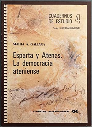 Bild des Verkufers fr ESPARTA Y ATENAS La democracia ateniense zum Verkauf von Librovicios