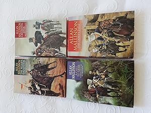 Imagen del vendedor de Unbroken run of six Matthew Hervey first printings, two signed: The Nizam's Daughters, A Regimental Affair, A Call To Arms, The Sabre's Edge, Rumours of War; An Act of Courage a la venta por M&B Books