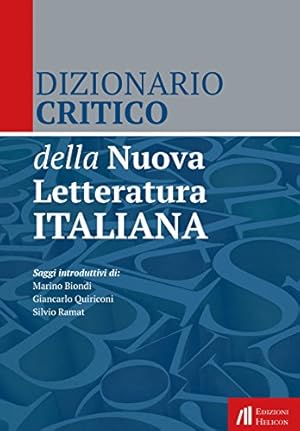 Dizionario critico della nuova letteratura italiana