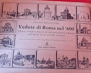 Bild des Verkufers fr Vedute di Roma nel '600 zum Verkauf von librisaggi