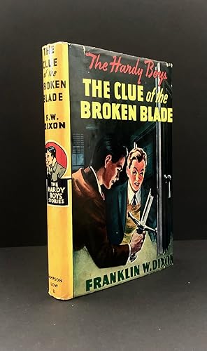 The Hardy Boys. THE CLUE OF THE BROKEN BLADE - First UK Edition