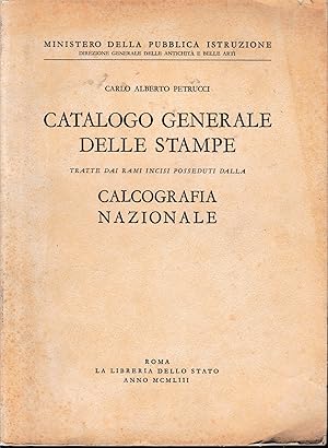 Catalogo generale delle stampe