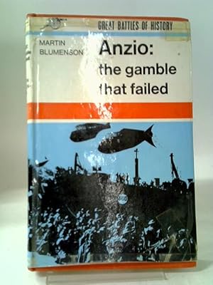 Bild des Verkufers fr Anzio: The Gamble That Failed zum Verkauf von World of Rare Books