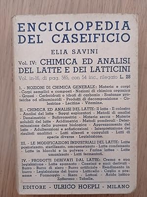 Image du vendeur pour Enciclopedia del caseificio mis en vente par librisaggi