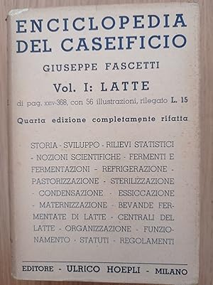 Enciclopedia del caseificio