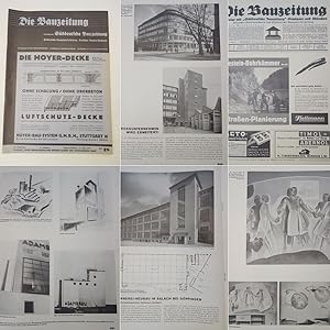 Die Bauzeitung vereinigt mit "Süddeutsche Bauzeitung" Stuttgart und München / Süddeutsche Baugewe...