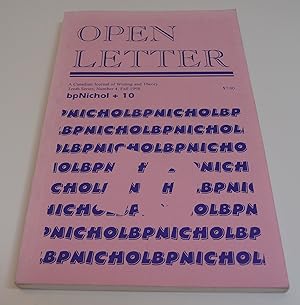 Imagen del vendedor de Open Letter Tenth Series No. 4 (Fall 1998): bpNichol + 10 a la venta por Test Centre Books