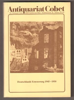 Bild des Verkufers fr Deutschlands Erneuerung 1945 - 1950. Bio-Bibliographische Dokumentation mit 433 Texten. (= Handbuch der Geistesgeschichte in Deutschland nach Hitler 1945 - 1950. Reihe: Politik, Band 1.) zum Verkauf von Antiquariat Neue Kritik