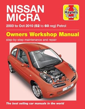 Seller image for Nissan Micra (03 - Oct 10) Haynes Repair Manual : 45202 for sale by AHA-BUCH GmbH