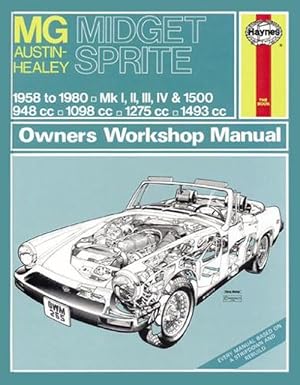 Seller image for MG Midget & Austin-Healey Sprite (58 - 80) Haynes Repair Manual (Paperback) for sale by AussieBookSeller