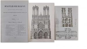 Denkmäler der Baukunst Lieferung X-XII "Gothische Baukunst in Frankreich" + ANGEBUNDEN: Lieferung...