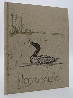 Bild des Verkufers fr AGGRANDIZE Thoughts and Block Prints zum Verkauf von Sage Rare & Collectible Books, IOBA