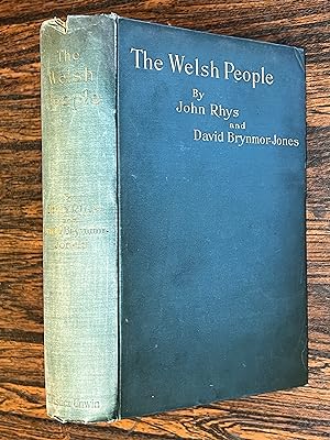 Bild des Verkufers fr The Welsh People: Chapters on Their Origin, History, Laws, Language, Literature and Characteristics zum Verkauf von The Berwyn Bookshop