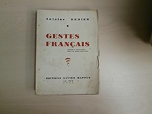 Seller image for GESTES FRANCAIS for sale by Le temps retrouv
