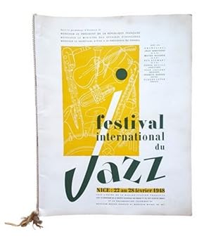 Programme du Festival International du Jazz. Nice : 22 au 28 février 1948.