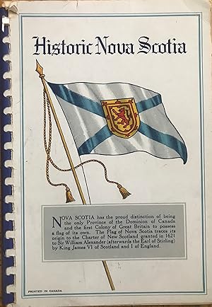 Image du vendeur pour Historic Nova Scotia mis en vente par Margaret Bienert, Bookseller