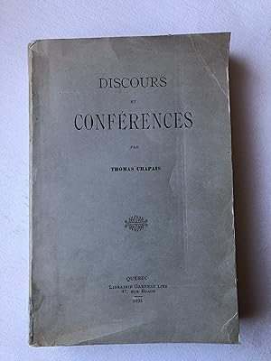 Seller image for Discours et confrences for sale by 2Wakefield