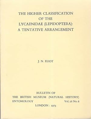 Seller image for The Higher Classification of the Lycaenidae (Lepidoptera): A Tentative Arrangement for sale by PEMBERLEY NATURAL HISTORY BOOKS BA, ABA