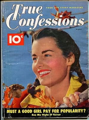 True Confessions: Your Life Story Magazine Volume 58 Number 349 (August, 1951)