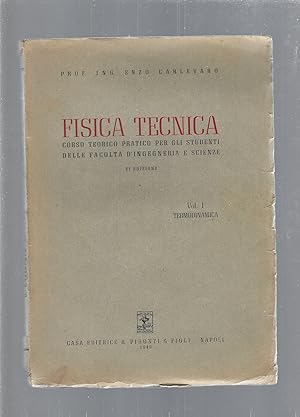 FISICA TECNICA, vol 1: Termodinamica