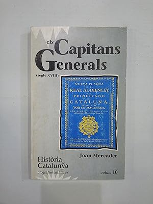 Seller image for Els capitans generals for sale by Saturnlia Llibreria