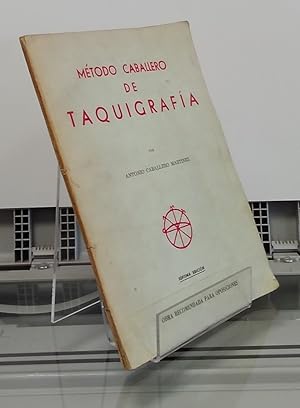 Imagen del vendedor de Mtodo Caballero de Taquigrafa a la venta por Librera Dilogo