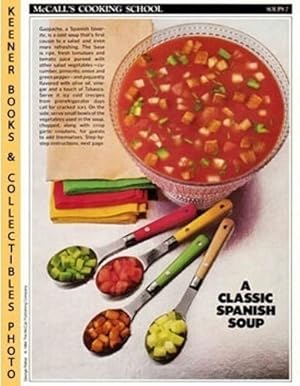 McCall's Cooking School Recipe Card: Soups 7 - Gazpacho : Replacement McCall's Recipage or Recipe...