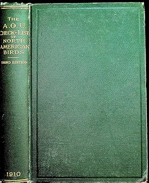 Imagen del vendedor de Check-list of North American Birds Prepared by a Commitee of the American Ornithologist's Union a la venta por The Kelmscott Bookshop, ABAA