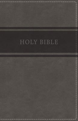 Bild des Verkufers fr KJV, Deluxe Gift Bible, Imitation Leather, Gray, Red Letter Edition (Leather / Fine Binding) zum Verkauf von BargainBookStores