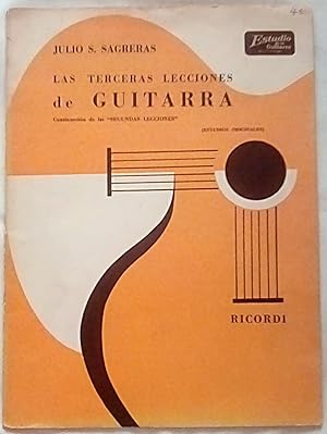 Imagen del vendedor de Las Terceras Lecciones de Guitarra: Obra de Enseanza Perfecta Minuciosamente Digitada a la venta por P Peterson Bookseller