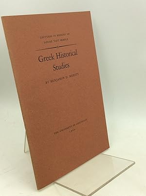 Seller image for GREEK HISTORICAL STUDIES for sale by Kubik Fine Books Ltd., ABAA