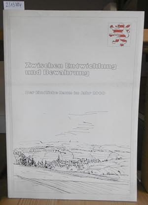 Bild des Verkufers fr Zwischen Entwicklung und Bewahrung. Der lndliche Raum im Jahr 2000. Herausgegeben aus Anla der Frhjahrstagung 1986 der Agrarsozialen Gesellschaft in Eschwege, Werra-Meiner-Kreis. zum Verkauf von Versandantiquariat Trffelschwein