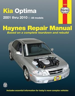 Immagine del venditore per Kia Optima 2001 Thru 2010 Haynes Automotive Repair Manual venduto da GreatBookPrices