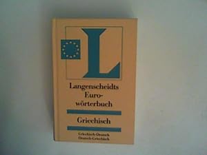 Bild des Verkufers fr Langenscheidt Euro-Wrterbuch Griechisch zum Verkauf von ANTIQUARIAT FRDEBUCH Inh.Michael Simon