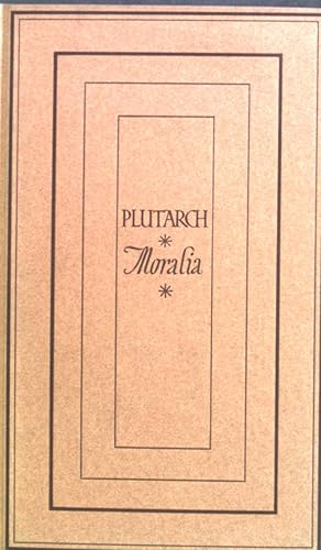 Seller image for Moralia. for sale by books4less (Versandantiquariat Petra Gros GmbH & Co. KG)