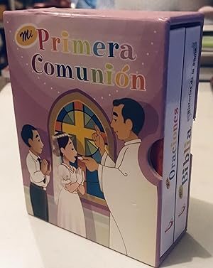 Seller image for Mi Primera Comunin. 2 Libros. Mis Oraciones. Mi Biblia. for sale by Once Upon A Time