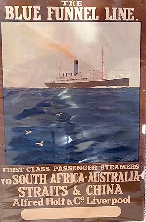 The Blue Funnel Line Poster