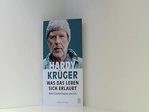 Bild des Verkufers fr Was das Leben sich erlaubt: Mein Deutschland und ich zum Verkauf von Book Broker